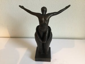 Niet of onleesbaar gesigneerd - Mijn doel is bereikt na zware inspanning kopen? Bied vanaf 1!