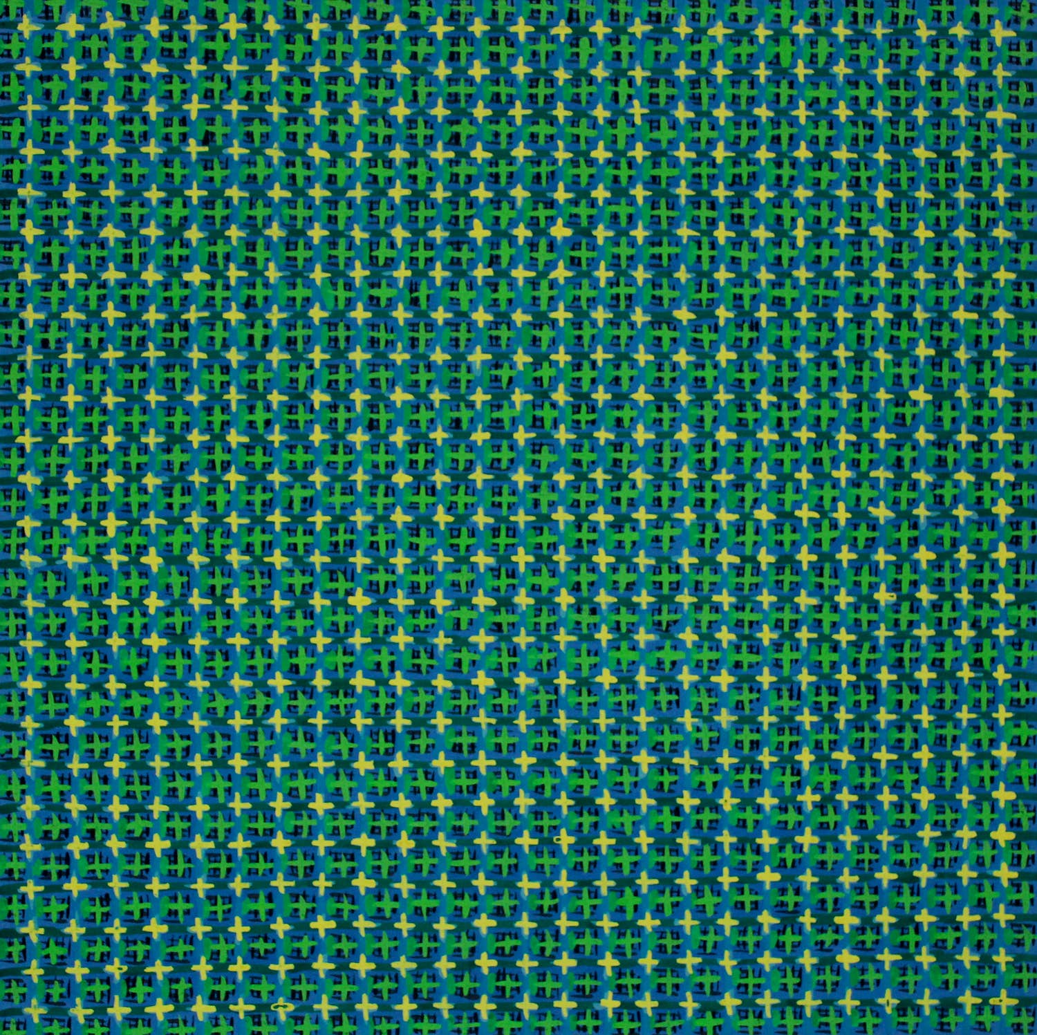 Jan Riske - Acryl op papier - 1993 verkocht voor € 89!