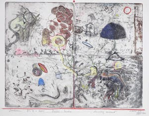 Ad Arma - Handbewerkte ets, Driving around kopen? Bied vanaf 35!