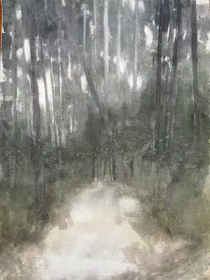 Ad Kroese - Prachtige aquarel op dik papier - 1986 - Gesigneerd kopen? Bied vanaf 124!