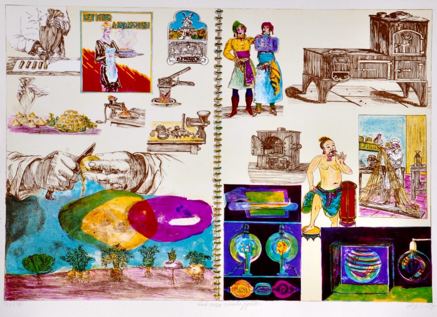 Jacqueline de Jong - Litho: Eet meer aardappelen kopen? Bied vanaf 30!