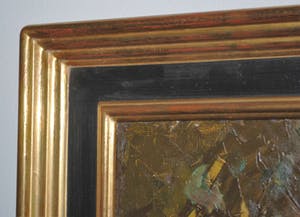 Henri Endlich - Pseudoniem van Jan Knikker - Bosgezicht - in een nieuwe handgemaakte lijst kopen? Bied vanaf 90!