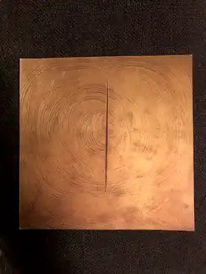 Lucio Fontana - geen titel verkocht voor € 25!