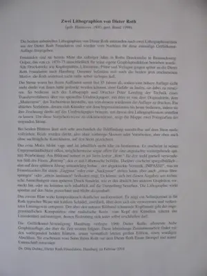 Dieter Roth - DIETER ROTH ESTATE kopen? Bied vanaf 300!