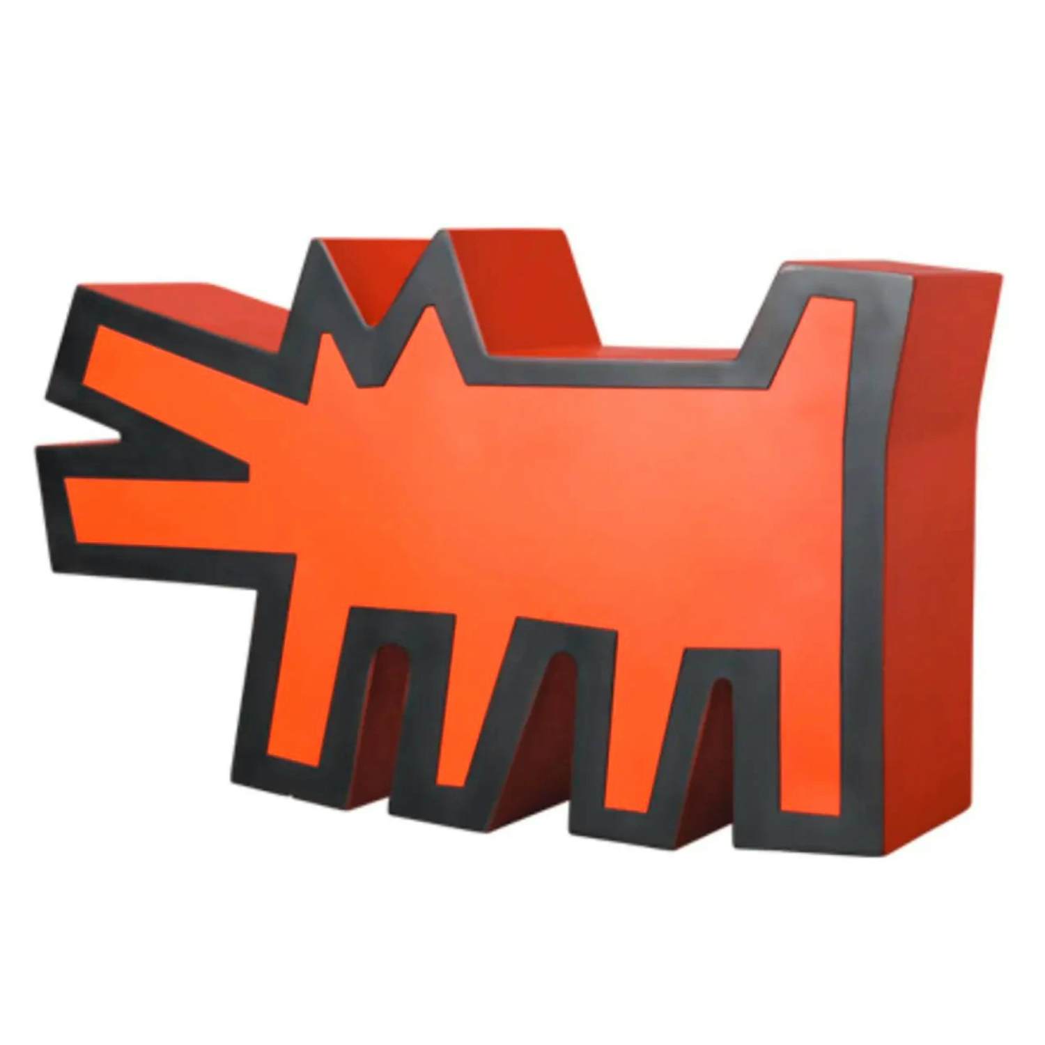 Keith Haring - Medicom Barking Dog Statue Red kopen? Bied vanaf 600!