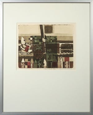 Anne Huitema - Gravure, Zonder titel kopen? Bied vanaf 35!