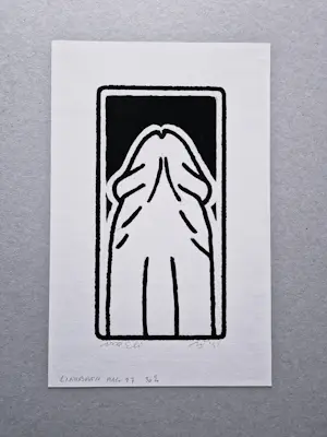 AcheterDirk Wiarda - originele gem. techniek op papier gesigneerd met opdracht "voor Eli (Content)? Enchérissez de 84!