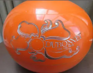 Niet of onleesbaar gesigneerd - Fabulous 1970s Ice Bucket reclame Dubonnet, Bright Orange Franse Ice Bucket. kopen? Bied vanaf 1!