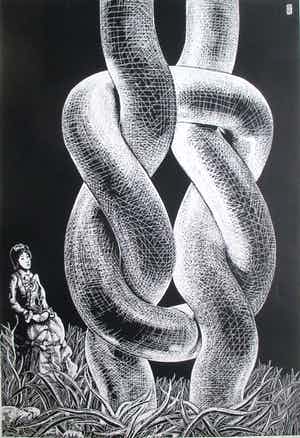 Shinkichi Tajiri - Litho verkocht voor € 75!