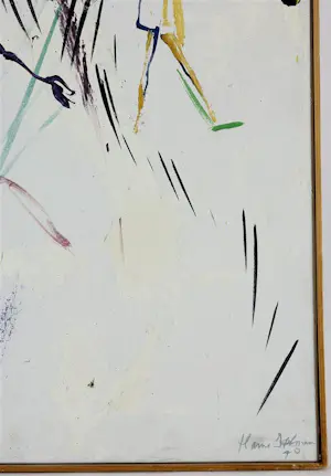 Hans Ittmann - Ingelijste olieverf op doek: zonder titel - 1940 kopen? Bied vanaf 495!