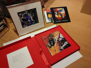 Gerriet Postma - Gouache met gesigneerde en genummerde monografie 1992 kopen? Bied vanaf 200!
