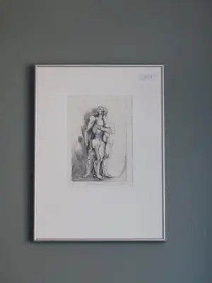 Fons Bemelmans - Ets 1/30 Man en vrouw kopen? Bied vanaf 90!