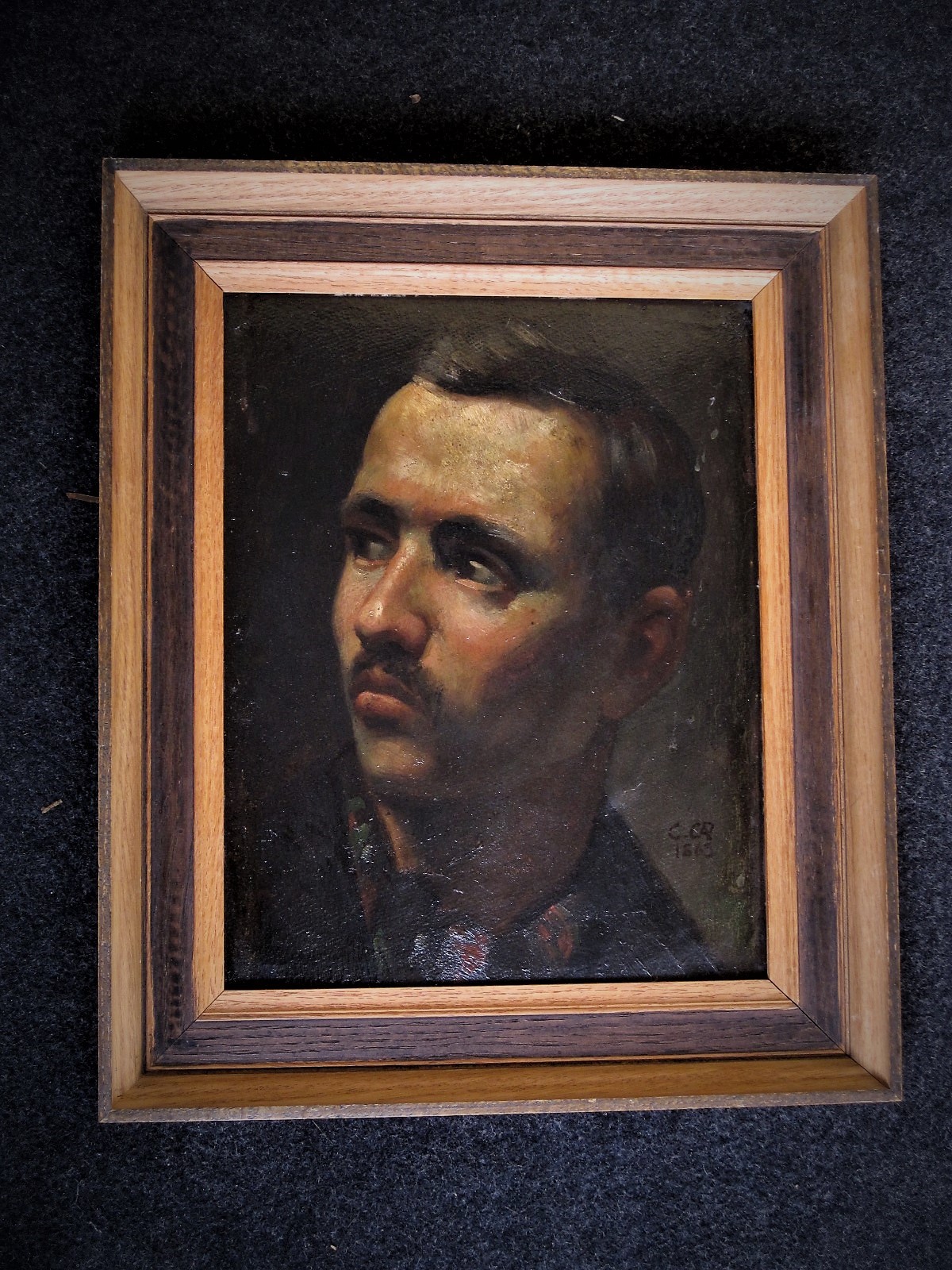 Constant Cap - vroeg zelfportret KunstAkademie Antwerpen gesigneerd kopen? Bied vanaf 1!