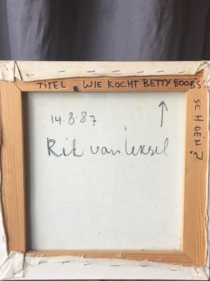 Rik van Iersel - Wie kocht Betty Boob's schoen kopen? Bied vanaf 500!