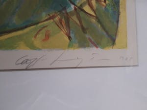 Carl-Henning Pedersen - litho, gesigneerd, genummerd en ingelijst kopen? Bied vanaf 325!