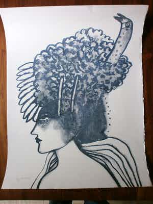 Corneille - Oiseau sur tete verkocht voor € 1!