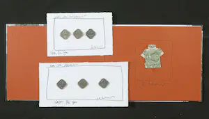 Jan Henderikse - Gesigneerde tentoonstellingscatalogus + twee originele nieuwjaarskaarten kopen? Bied vanaf 200!