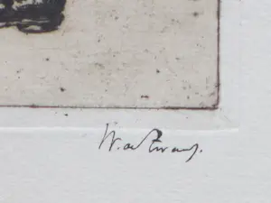Willem de Zwart - Aankleden - Ets kopen? Bied vanaf 45!