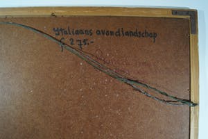 Frans de Haas - Italiaans avondlandschap kopen? Bied vanaf 35!