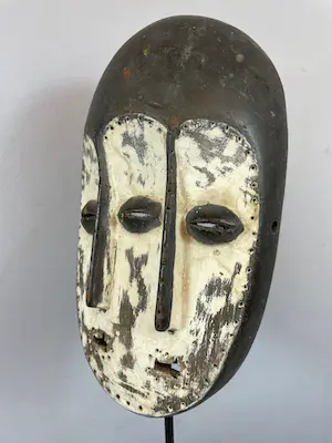 Lega - 221116 - African twin mask from the Lega Bwami - Congo. kopen? Bied vanaf 45!