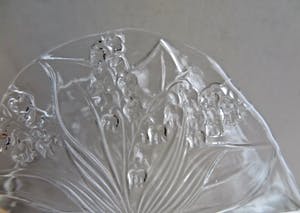 Walther glas - Schaal en servethouder - Kristalglas en Kristallen Vaas - Floraal decor kopen? Bied vanaf 10!