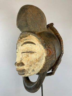Punu - African Punu-Lumbo mask - Gabon. kopen? Bied vanaf 45!