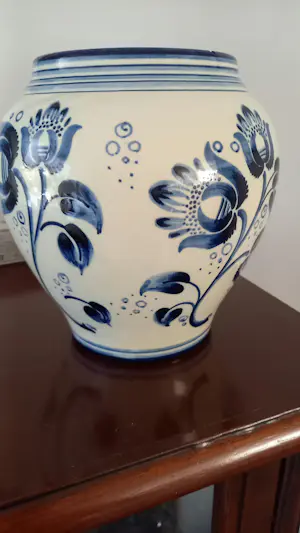 Aardewerkfabriek Katwijk en Klinkenberg Zeist - Vaas /Pul kopen? Bied vanaf 25!