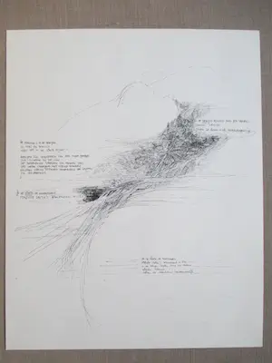 Maarten Beks - Map met tien zeefdrukken op "Reisdagen" van Dick Hillenius kopen? Bied vanaf 50!