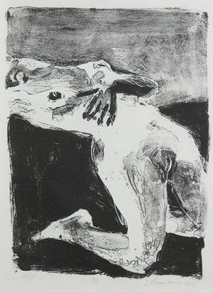 Jeroen Hermkens - Litho, Naakt XI kopen? Bied vanaf 50!