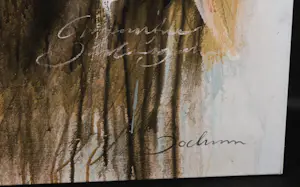 Jochum Bakker - Zeefdruk op doek (handbewerkt), Indiaan (Groot) kopen? Bied vanaf 60!