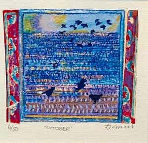 Frans Smeets - zonder titel maar met lijst! verkocht voor € 75!