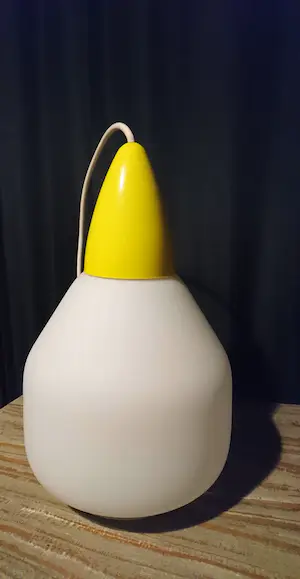 Niet of onleesbaar gesigneerd - Vintage Space Age hanglamp kopen? Bied vanaf 1!