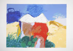 Henk van Vessem - Zeefdruk, Zonder titel kopen? Bied vanaf 1!