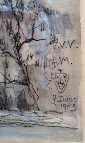 Antoon Markus - Spaarne met Sint Bavokerk in de winter (Haarlem) kopen? Bied vanaf 135!