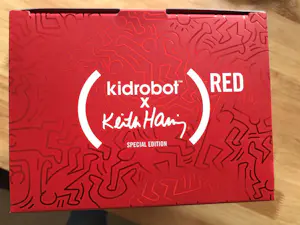 Keith Haring - Kidrobot 7inch (Red) Special Edition kopen? Bied vanaf 100!