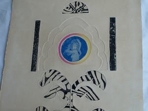 Niet of onleesbaar gesigneerd - Reliëfdruk , “Creation” – gesigneerd – 1971 – nr 14 van 21 ex. kopen? Bied vanaf 10!