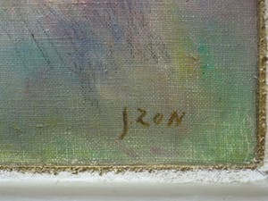 Jacques Zon - Leerling Willem Maris - 1920 - olieverf - "Zomers namiddag landschap" gesigneerd kopen? Bied vanaf 10!