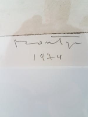 Jan Montyn - Kleurenets uit 1974 unica kopen? Bied vanaf 100!