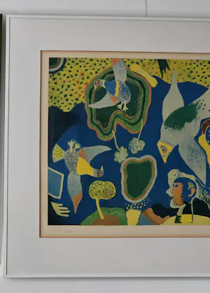 Corneille - Vrouwen met Vogels - Gesigneerd - 1987 kopen? Bied vanaf 290!