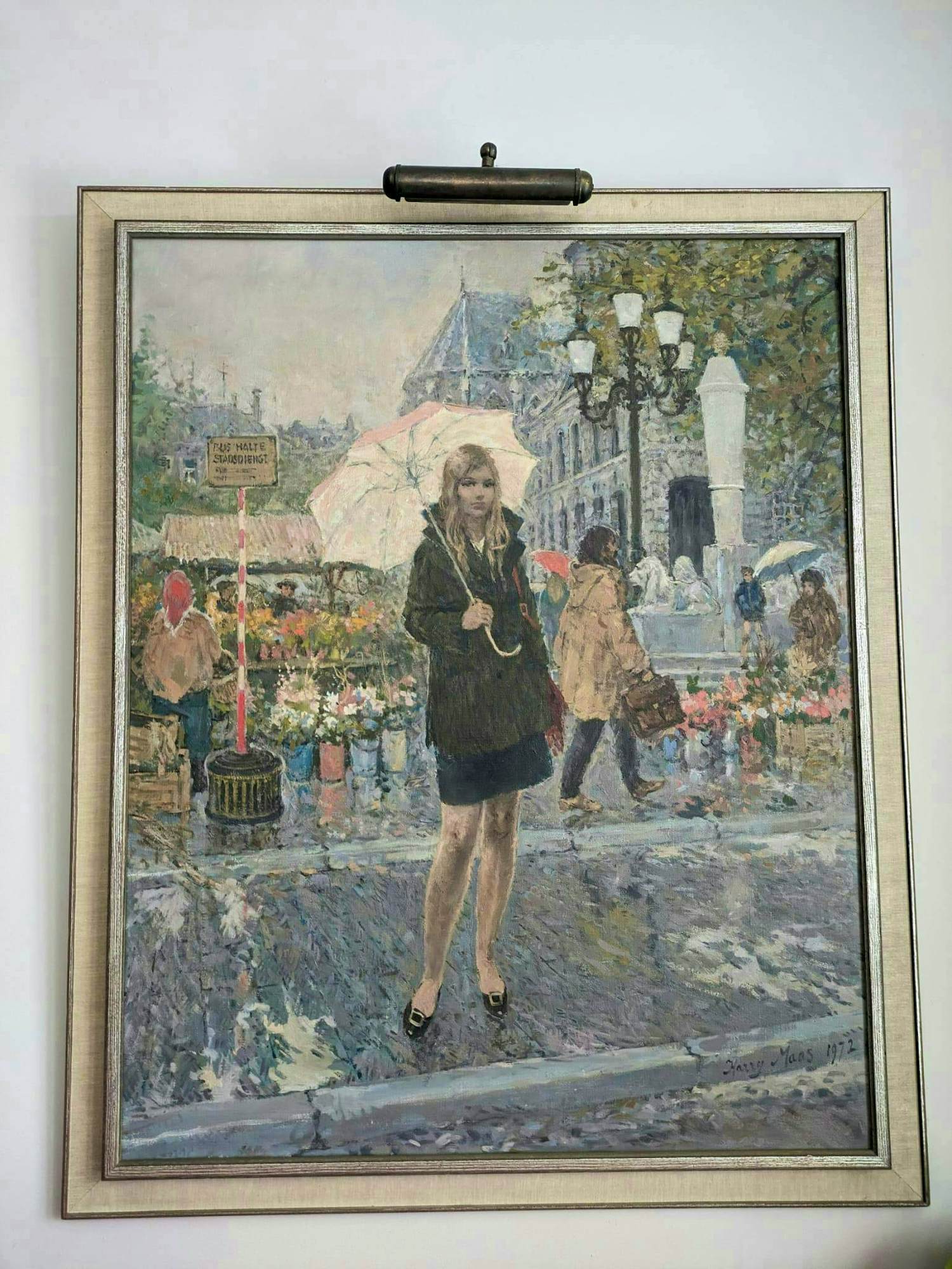 Harry Maas - Bloemenmeisje op het Vrijthof kopen? Bied vanaf 4500!