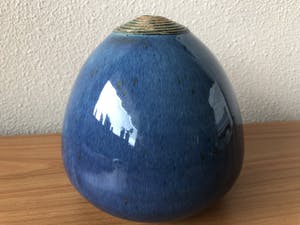 Ed Meissenberg - 3 Handgemaakte gesigneerde vazen - 20 - 17 - 13 cm hoog - LAATSTE KANS !!!!!!!!! kopen? Bied vanaf 50!