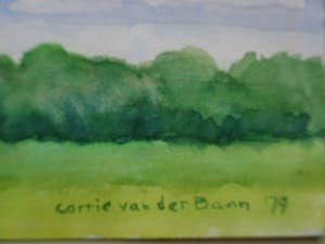 Corrie van der Baan - Wolken boven de Lemelerberg kopen? Bied vanaf 1!