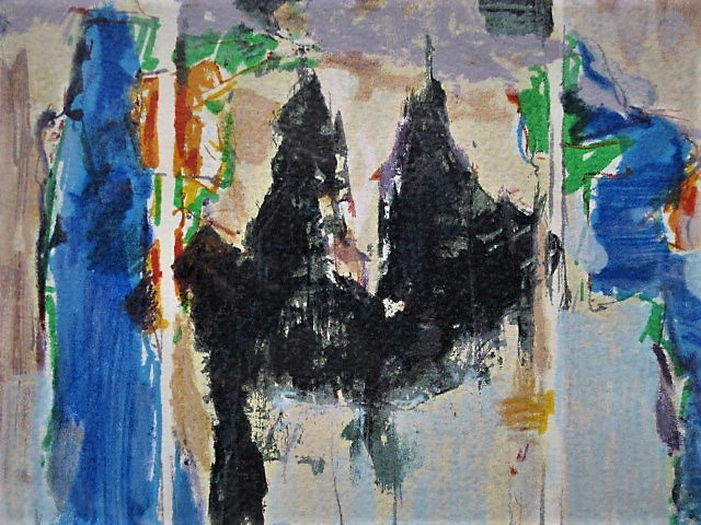 Richard Smeets - Exclusief (40 ex) Oplage Zeefdruk "Denkend aan Holland" gesigneerd met opdracht kopen? Bied vanaf 1!