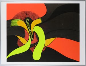 Michel Cardenas - Zeefdruk, Zonder titel - Ingelijst kopen? Bied vanaf 50!