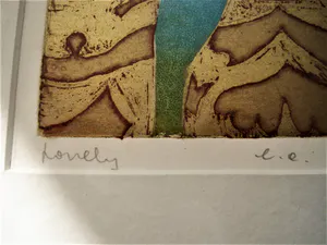 Eliza Kopec - Willem de Kooning academie - verstilde Epreuve d'Artiste ETS "Lonely" kopen? Bied vanaf 28!