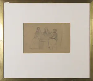 AcheterToon Kelder - Potloodtekening, Heb jij niks besteld? Ik niet, jij? - Ingelijst? Enchérissez de 80!