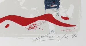 John Lie a Fo - Zeefdruk, Obia - Ingelijst kopen? Bied vanaf 1!