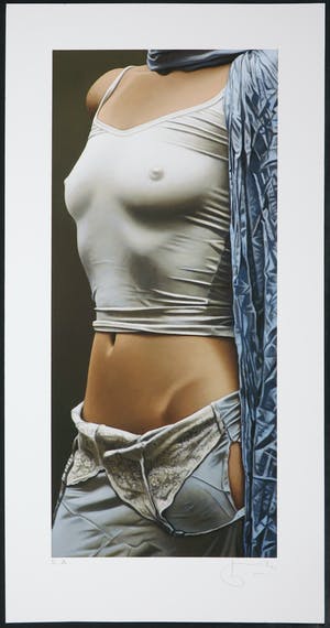 Willi Kissmer - Giclée, Lady in white top kopen? Bied vanaf 1!