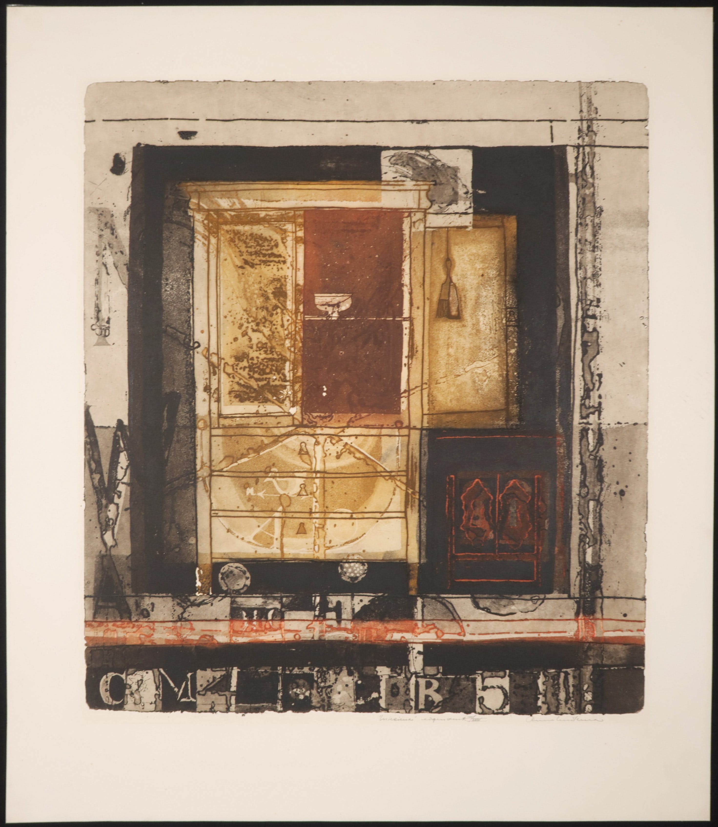 Anne Huitema - Ets en aquatint, Interieur kopen? Bied vanaf 20!
