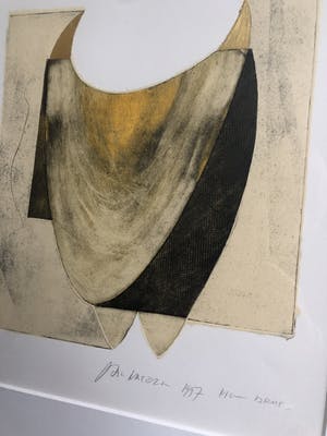 Jan Naezer - Abstract compositie kopen? Bied vanaf 75!